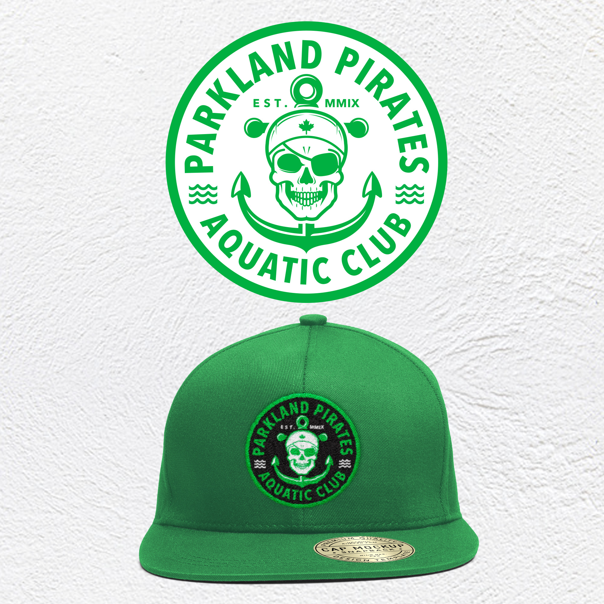 Logo Design by simple mind for Parkland Pirates Aquatic Club | Design #26093946