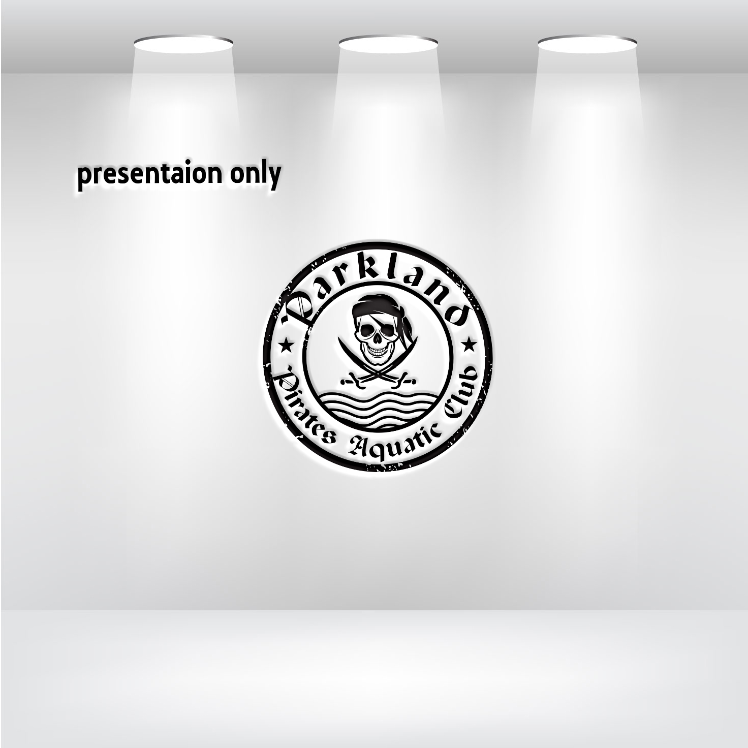 Logo Design by uitaki for Parkland Pirates Aquatic Club | Design #26088396