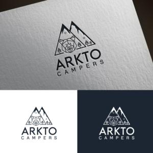 Arkto Campers | Logo-Design von sankar999