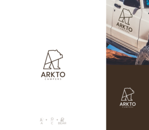 Arkto Campers | Logo-Design von GBDESIGN