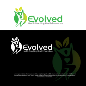 Evolved. Health Coaching Health Promotion | Logo Design by Finley Johnson