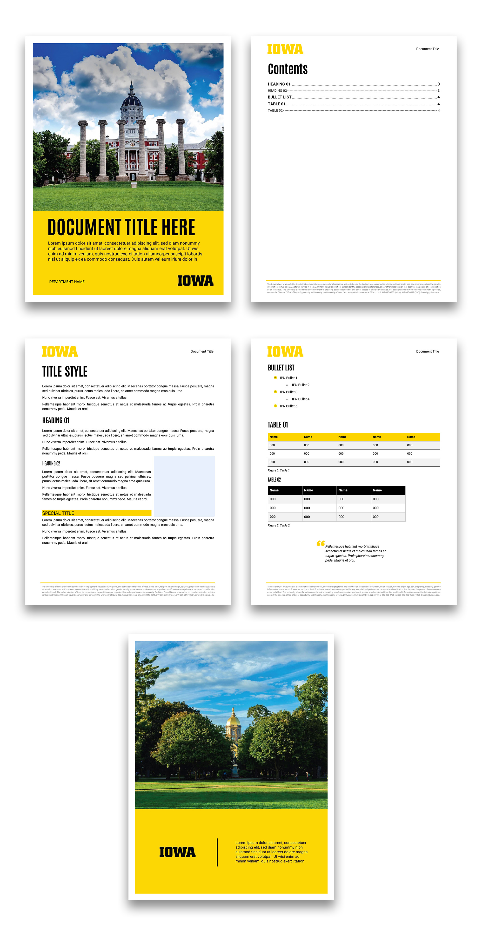 Word Template Design by JanuXart for this project | Design #26097614