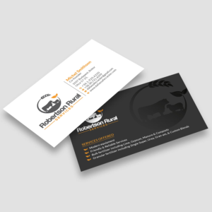 Business Card Design by MD SHORIF UDDIN for Robertson Rural Services | Design: #26088597