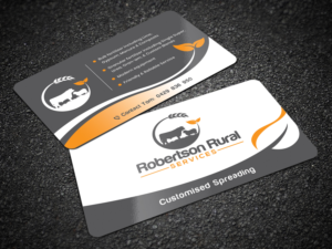 BUSINESS CARD - ROBERTSON RURAL SERVICES  | Business Card Design by Sandaruwan