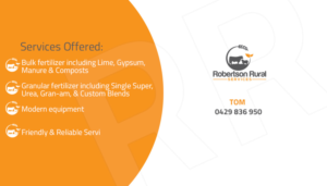 Business Card Design by Murry for Robertson Rural Services | Design: #26090860