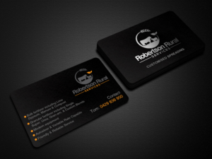 Business Card Design by Creations Box 2015 for Robertson Rural Services | Design: #26096222