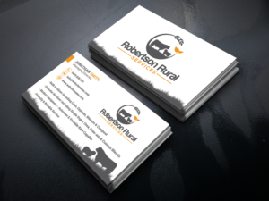 Business Card Design by websketchworld for Robertson Rural Services | Design #26118481