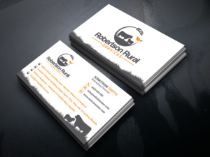Business Card Design by websketchworld for Robertson Rural Services | Design: #26118553