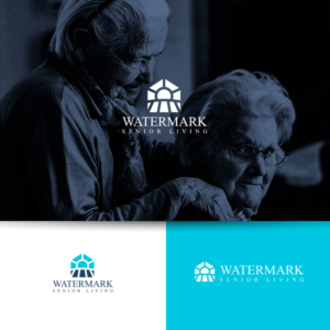 Watermark Senior Living  | Logo Design by Alex Martin