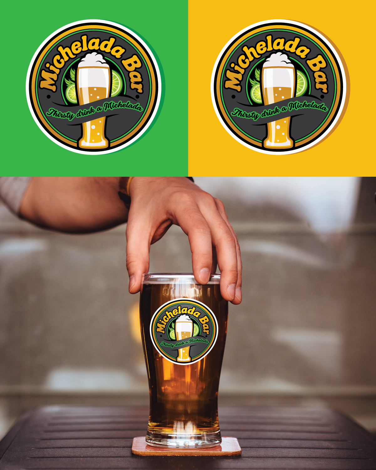 Logo Design by Graphic Bricks for Michelada Bar  | Design #26103874