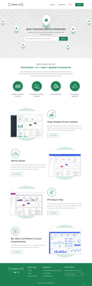 Web Design by pb for this project | Design: #26096714