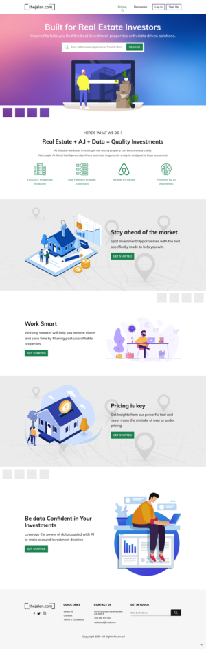 Web Design by pb for this project | Design #26105697