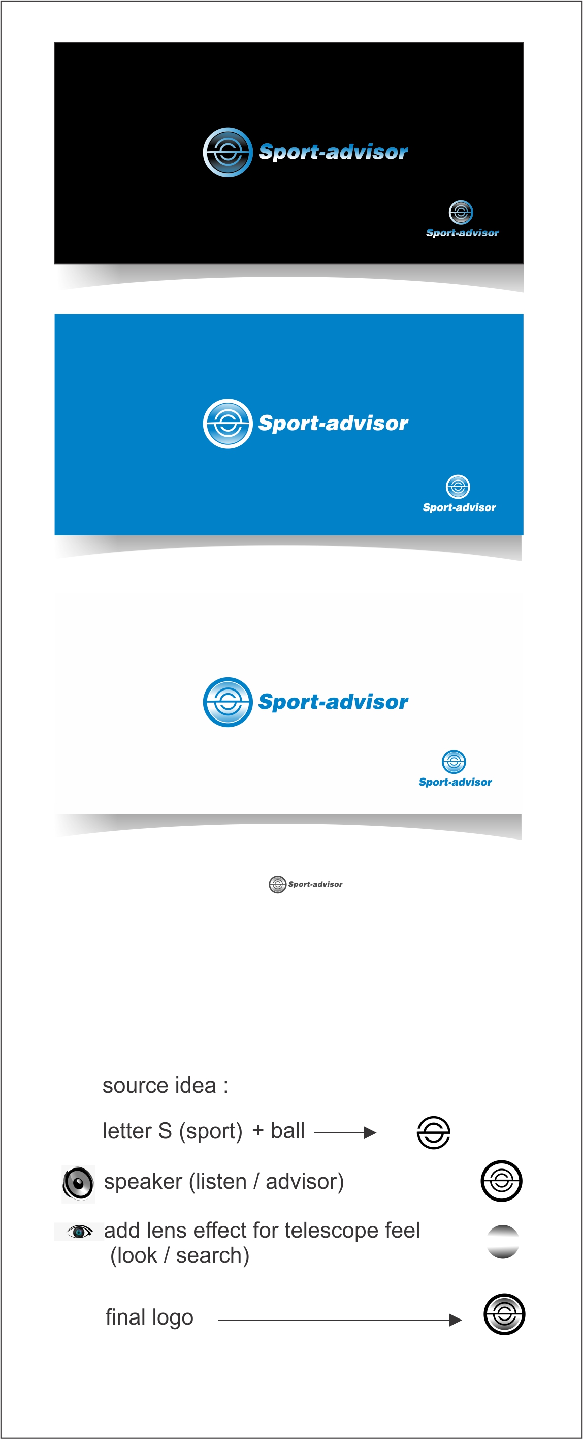 Logo-Design von dclawstudio für Sport-advisor | Design #26092540