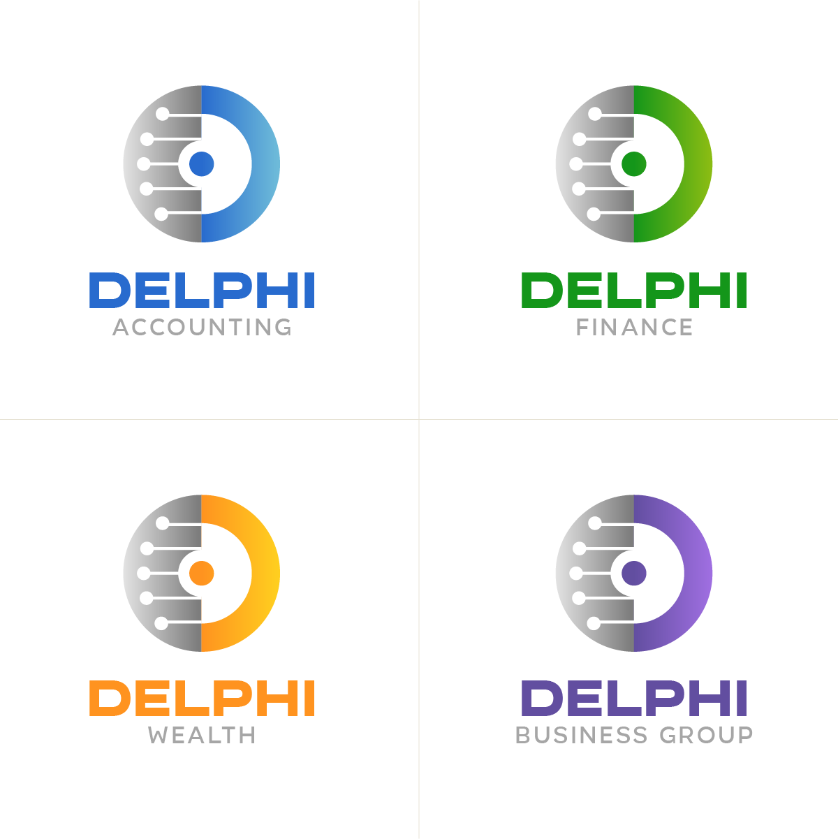 Logo Design by Rayf for DELPHI BUSINESS GROUP | Design #26123811
