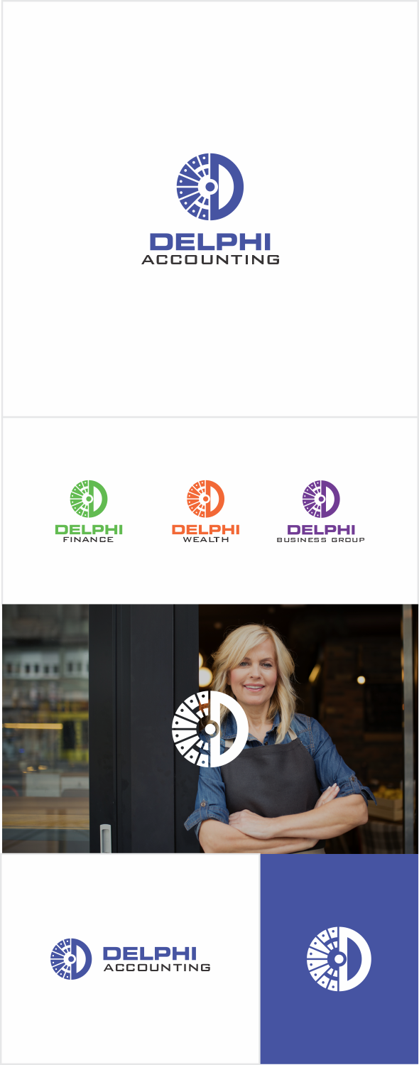 Logo Design by Naavyd for DELPHI BUSINESS GROUP | Design #26110086