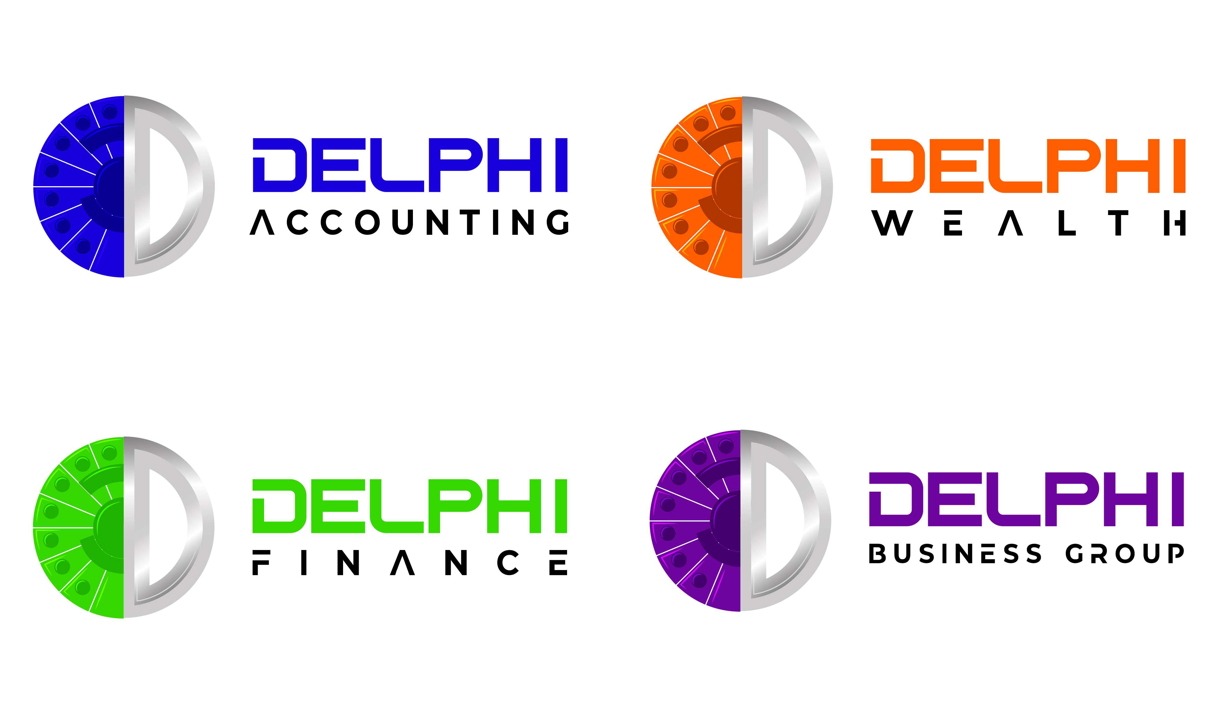 Logo Design by Fold Design for DELPHI BUSINESS GROUP | Design #26184787