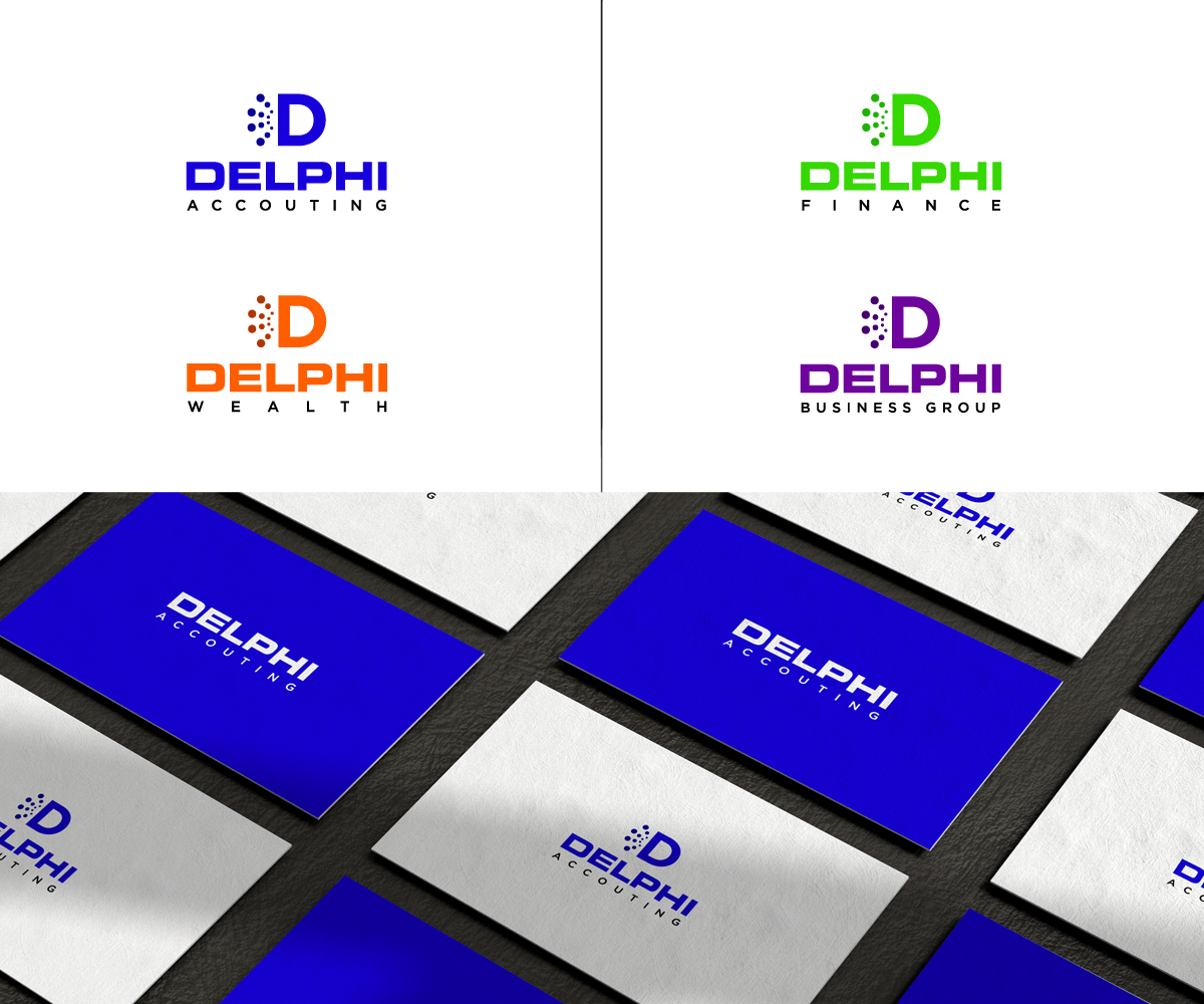 Logo-Design von K A P T U S für DELPHI BUSINESS GROUP | Design #26107358