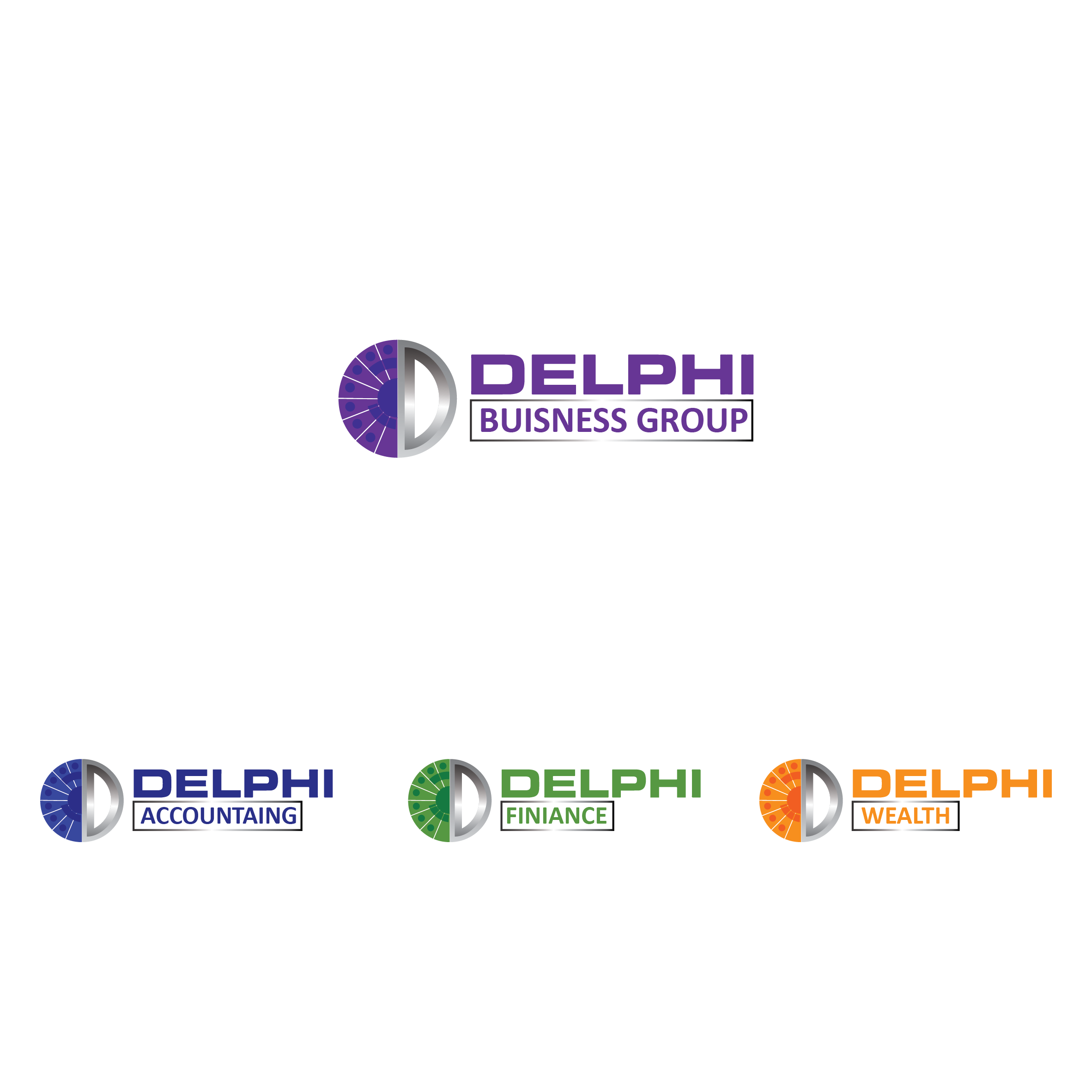 Logo Design by Walker Designer 2 for DELPHI BUSINESS GROUP | Design #26122061