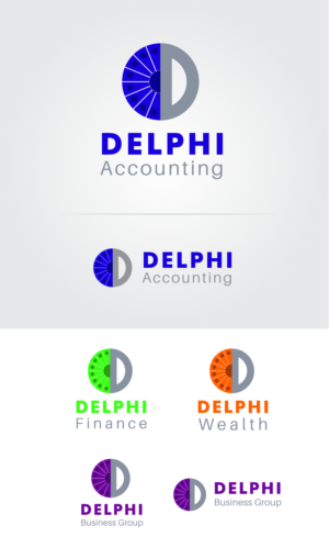 Logo Design by bright design for DELPHI BUSINESS GROUP | Design #26126492