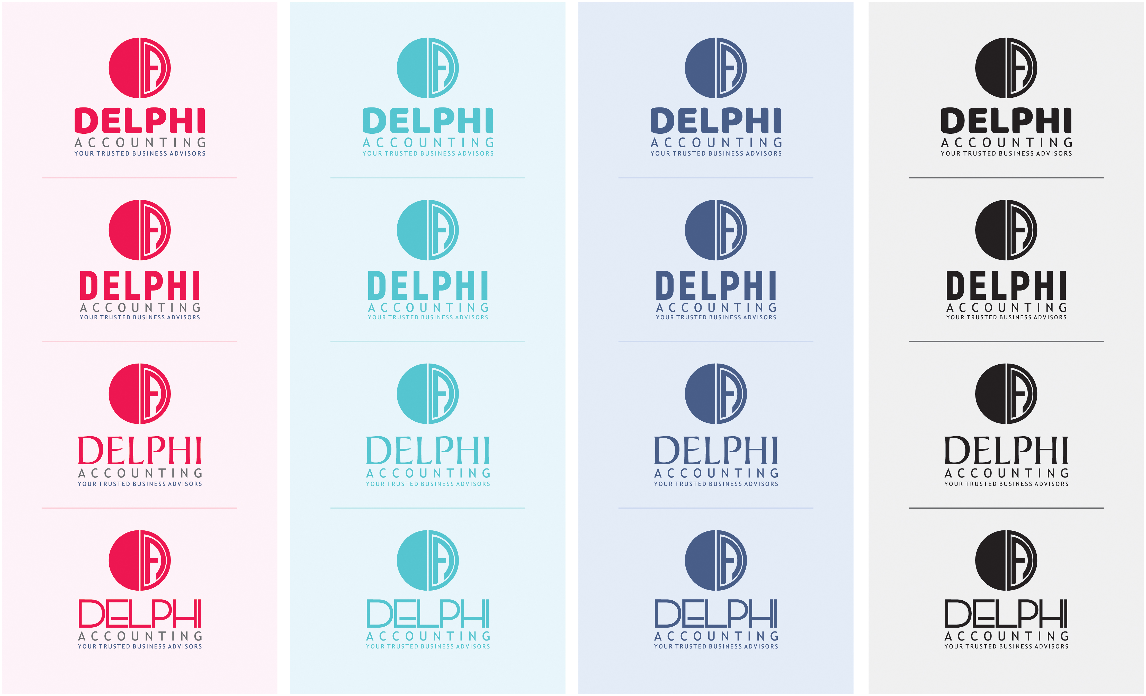 Design de Logo par Tuba Art Studio. IZ (IMRAN ZW) pour DELPHI BUSINESS GROUP | Design #26091578