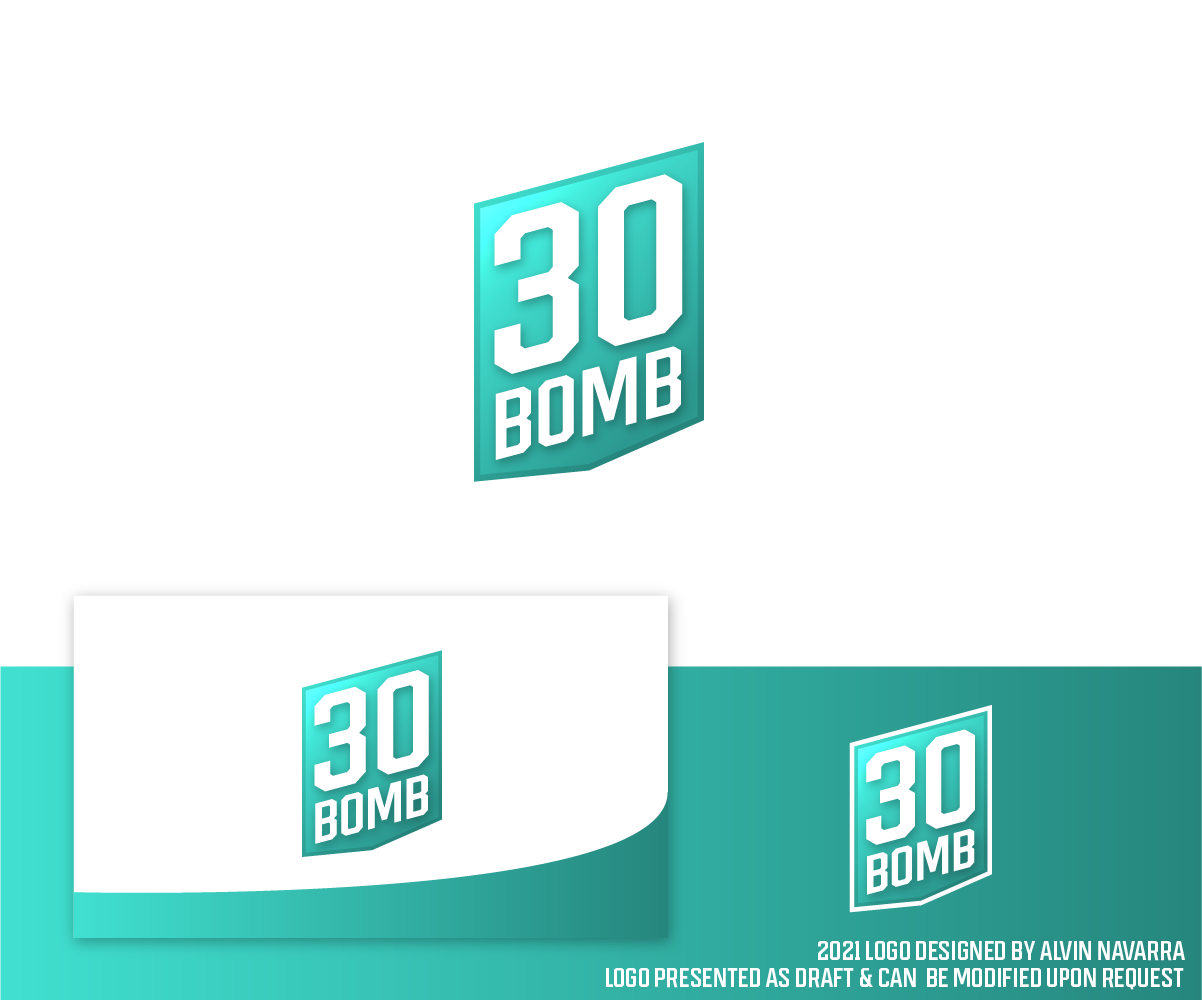 Logo Design by alvinnavarra for 30Bomb | Design #26113559