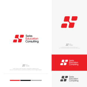 Swiss Education Consulting. If there is space for a tagline below, great: Helping families navigate the Swiss education system | Logo Design by Alexturner
