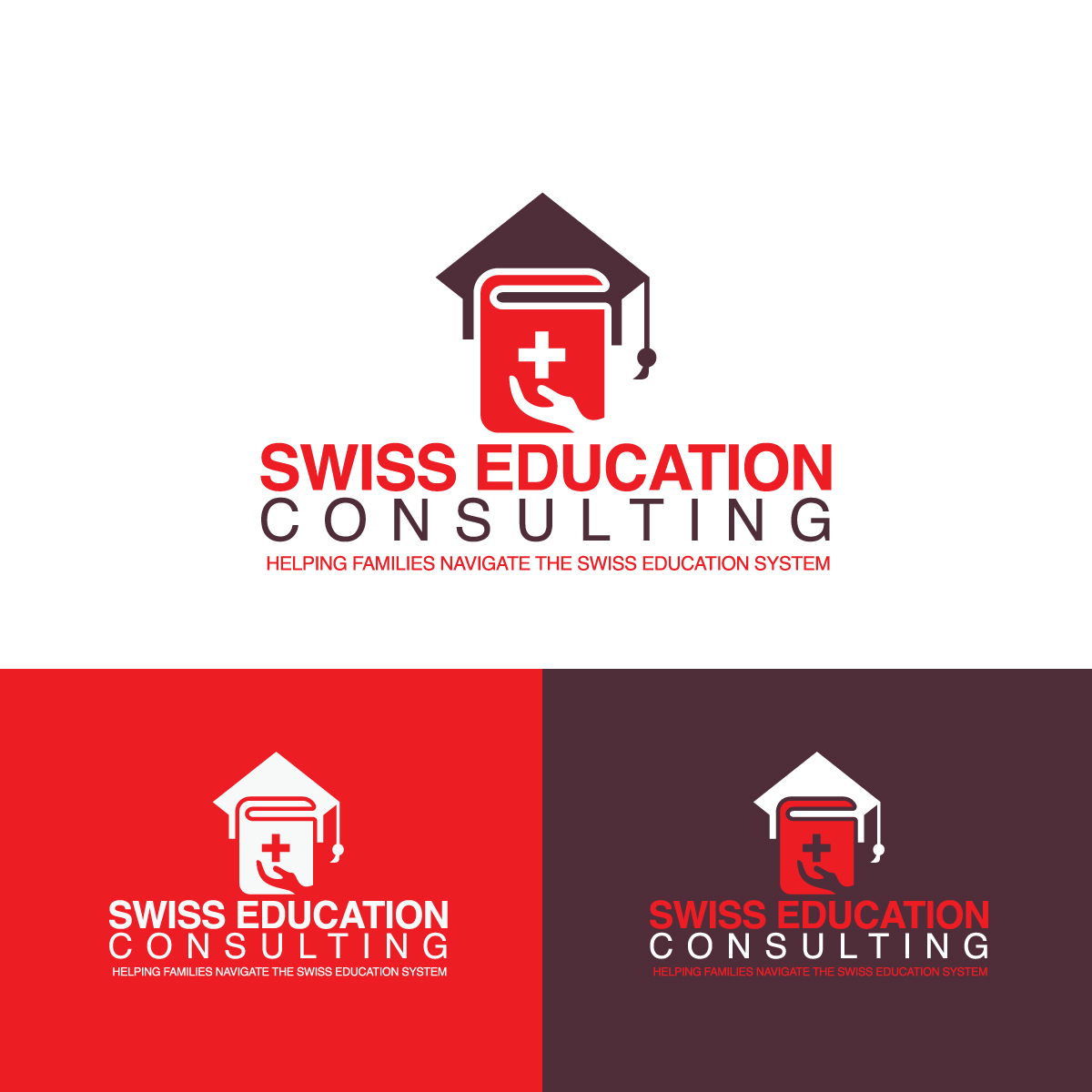 Diseño de Logo por brand maker para Swiss Education Consulting | Diseño #26095606