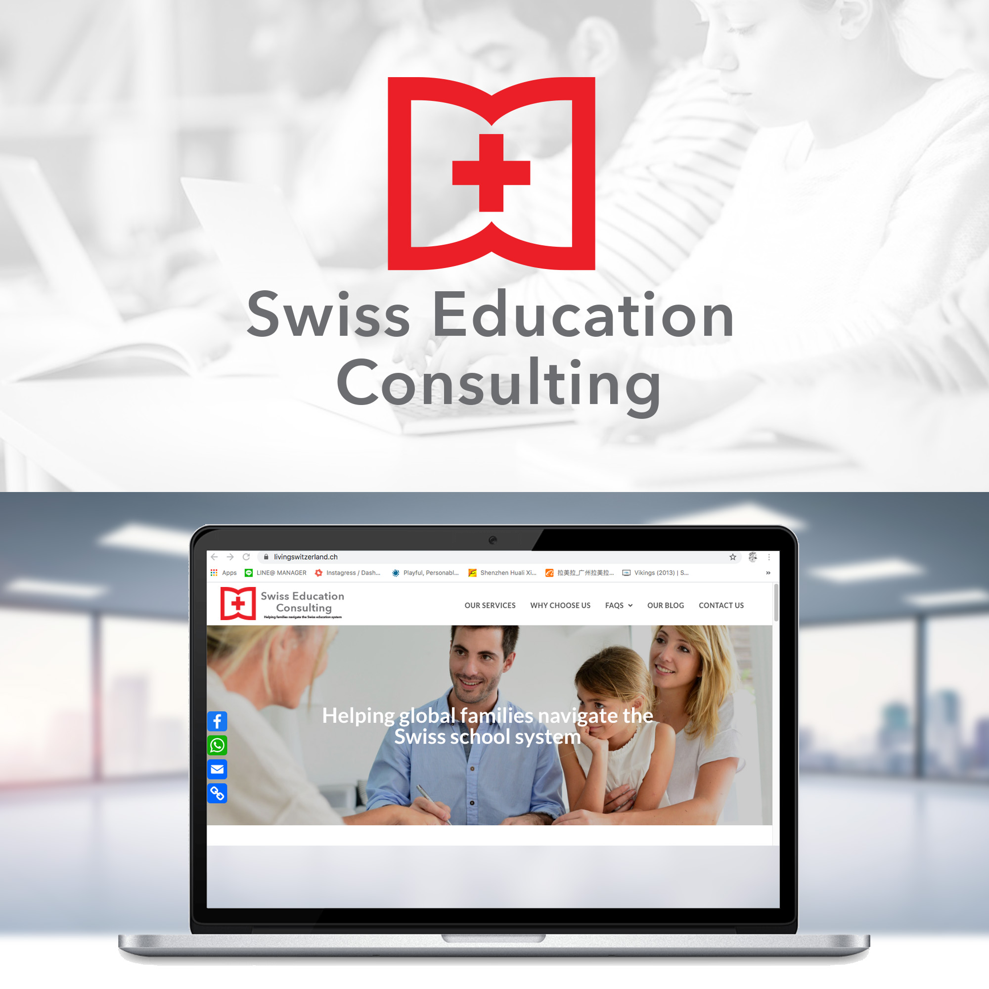 Diseño de Logo por simple mind para Swiss Education Consulting | Diseño #26094737