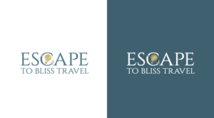 Escape To Bliss Travel | Logo Design by jaime.sp
