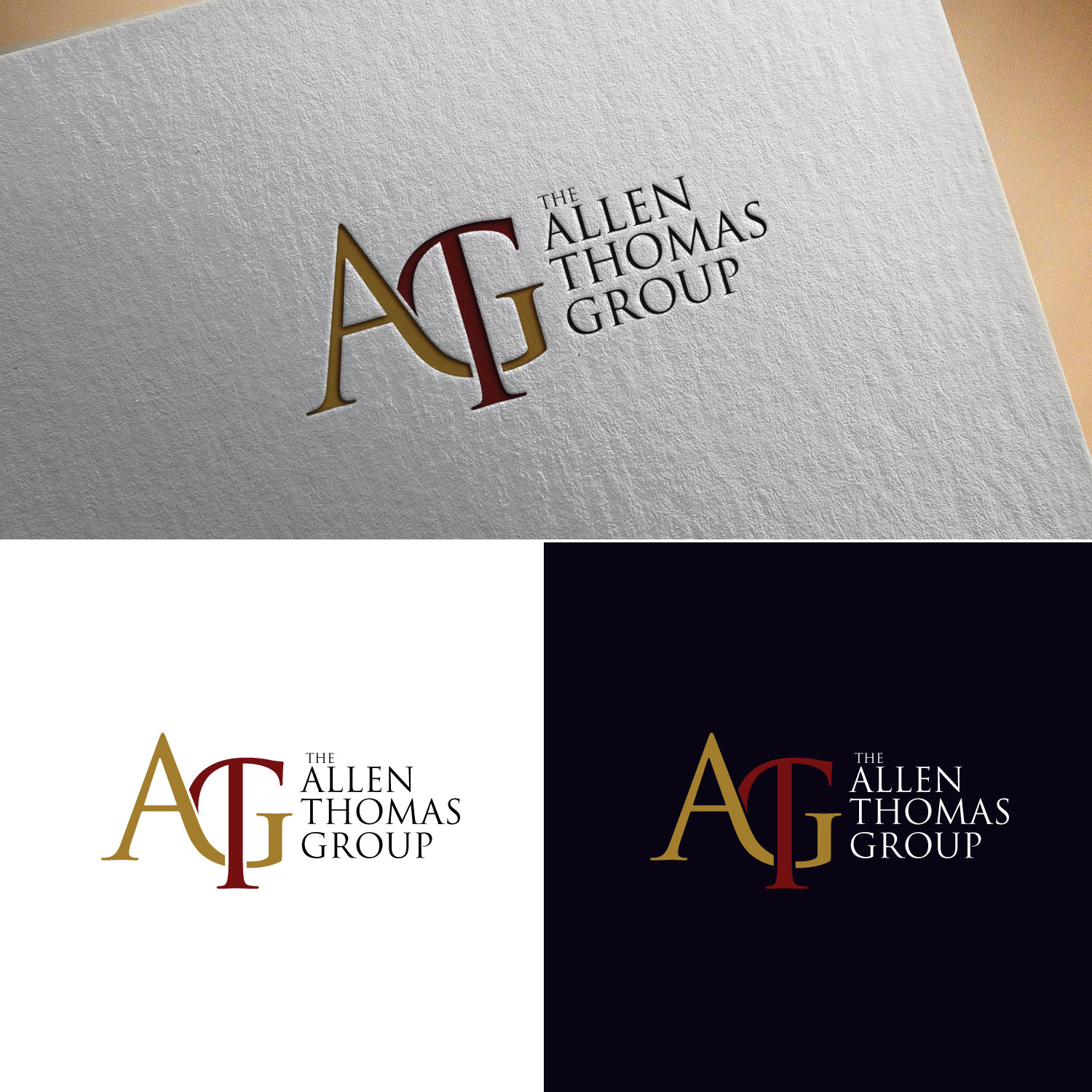 Logo Design by Logo bud design for The Allen Thomas Group | Design #26094179