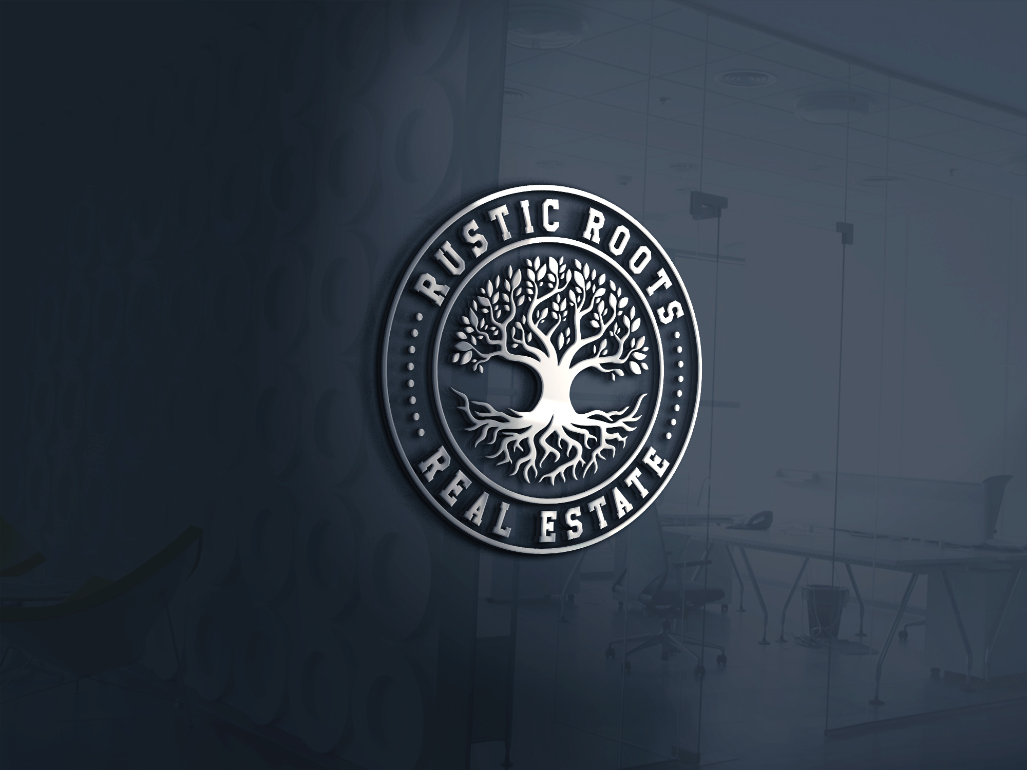 Diseño de Logo por saifahmed para Rustic Roots Real Estate | Diseño #26095439