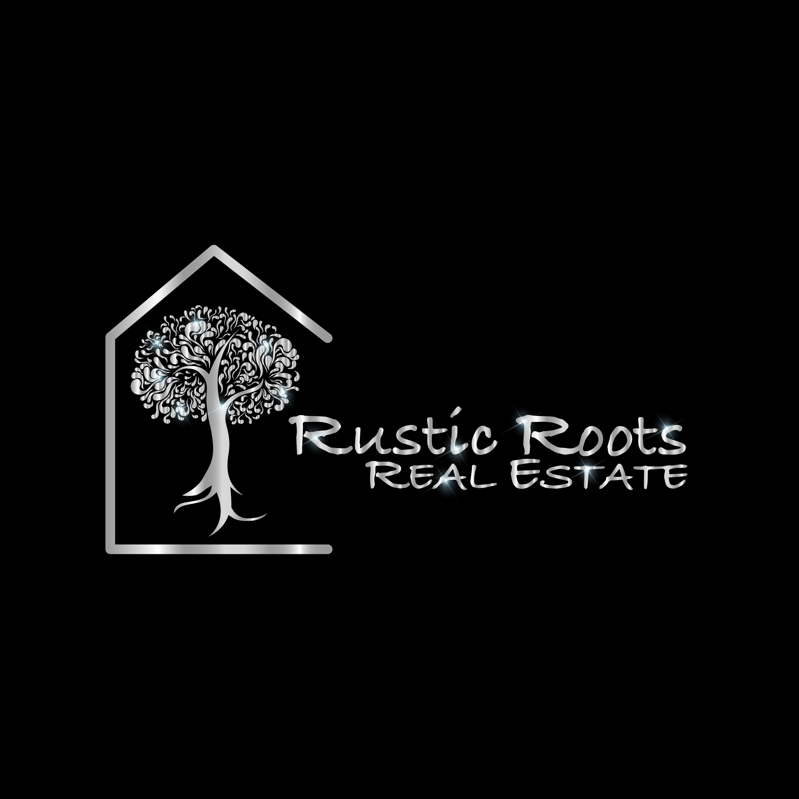 Logo Design by Creative Pixel Boxes for Rustic Roots Real Estate | Design #26092760