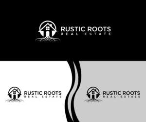 Logo Design by fauzan harun for Rustic Roots Real Estate | Design: #26095956