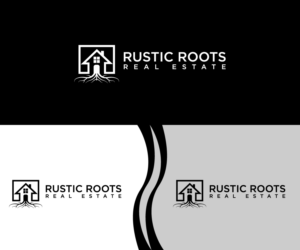 Logo Design by fauzan harun for Rustic Roots Real Estate | Design: #26095957