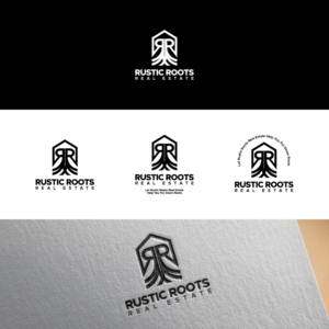 Logo Design by Kornelius - Lahalah for Rustic Roots Real Estate | Design: #26094702
