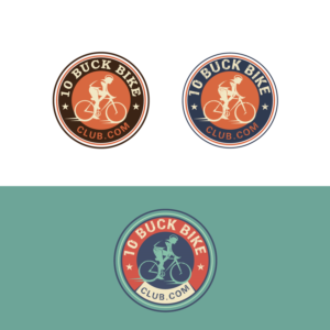 10 Buck Bike Club | Logo-Design von sankar999