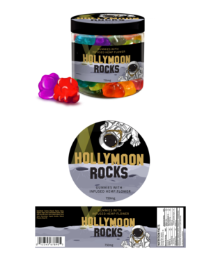 Hollymoon Rocks | Label Design by hektorsty