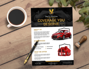 I need a flyer for my insurance agency | Flyer Design by Schöpfer