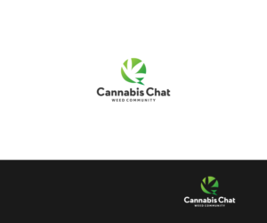 Cannabis Chat || Subtext Slogan: Weed Community | Logo Design by aglaronde23