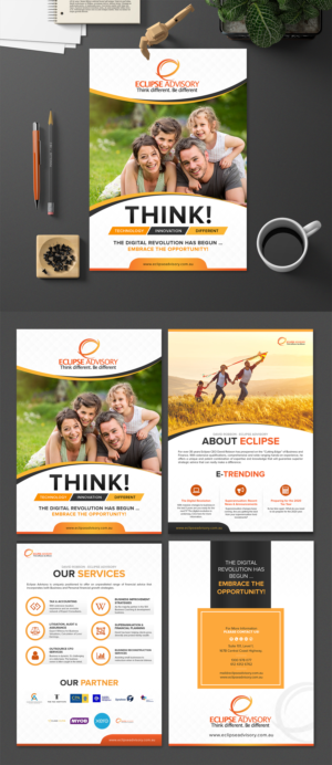 Accountant services flyer & marketing portfolio | Design de Flyer par SAI DESIGNS