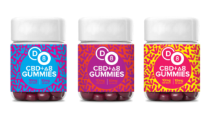 D8 Balls (CBD candy infused with Delta-8) | Label Design by Sofya Obozkurt