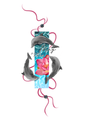 TATTOO DESIGN- 3 dolphins for my upper forearm but add an artistic twist and be creative :)** | Tattoo Design by Omelas