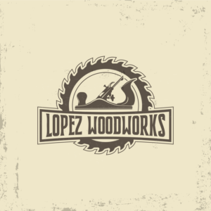 Logo Design by M Naufal for Lopez Woodworks | Design #26097834
