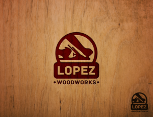 Logo Design by aquabomb26 for Lopez Woodworks | Design #26119873