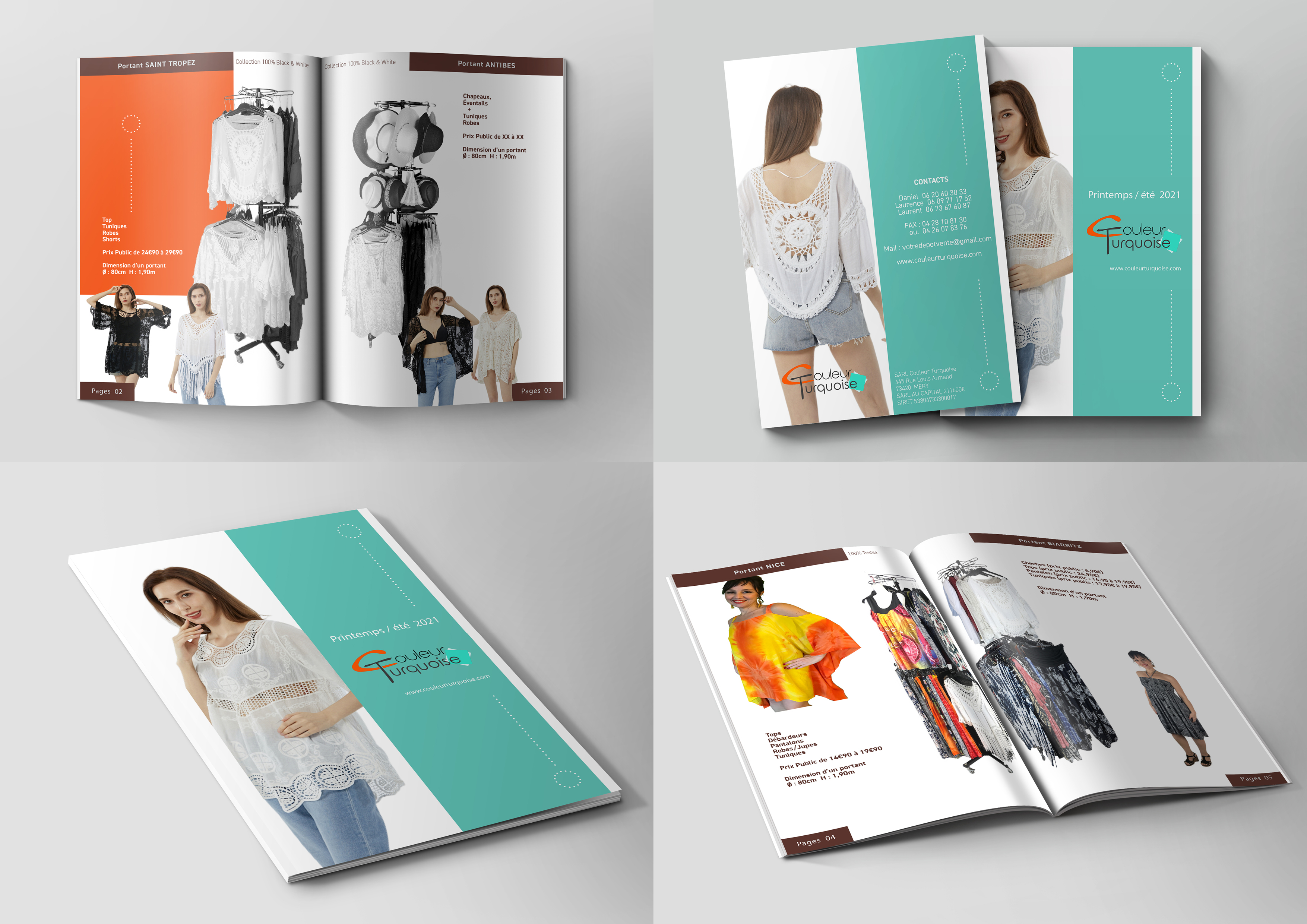 Flyer Design by Lili for Couleur Turquoise | Design #26104764