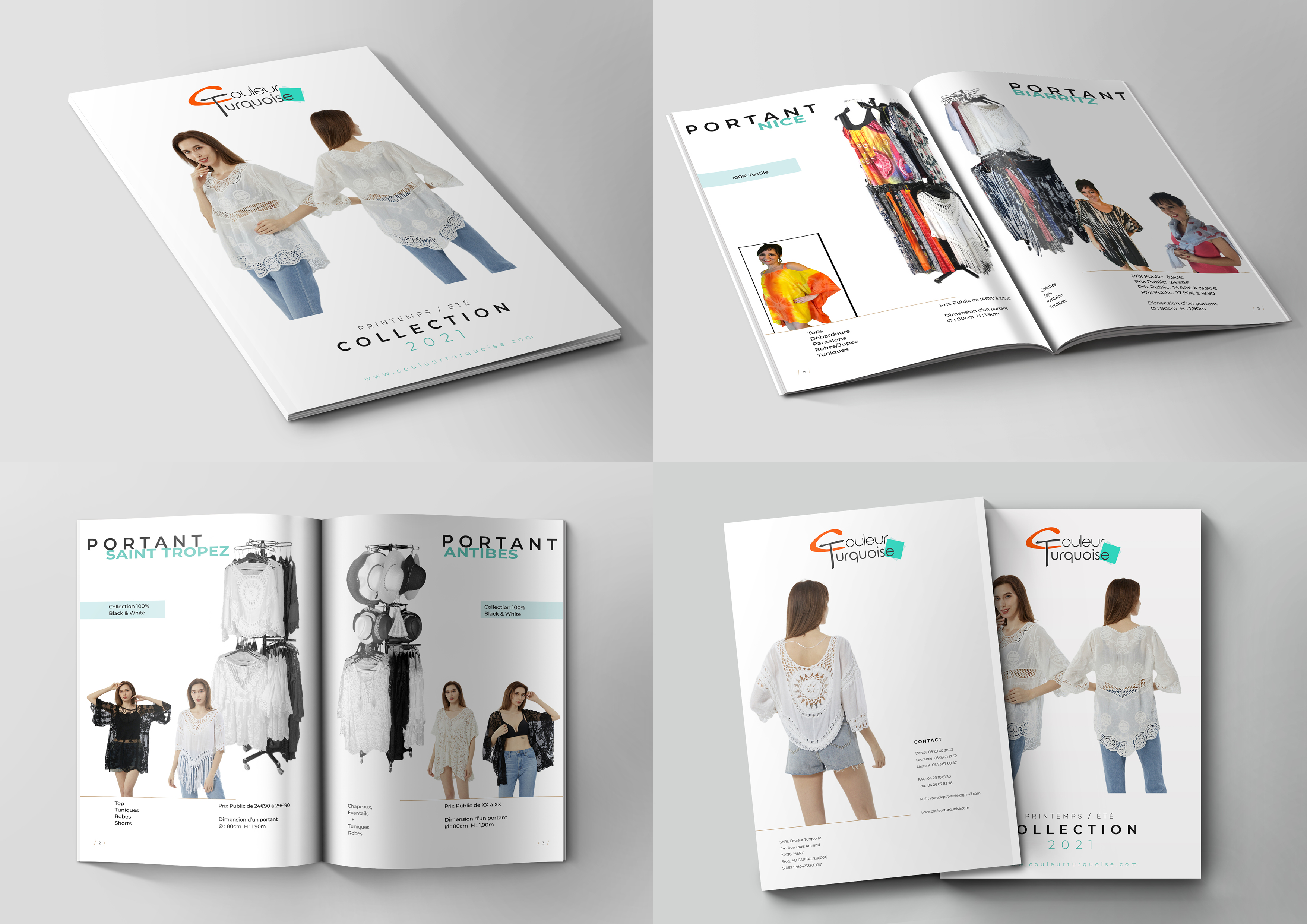 Flyer Design by Lili for Couleur Turquoise | Design #26104905