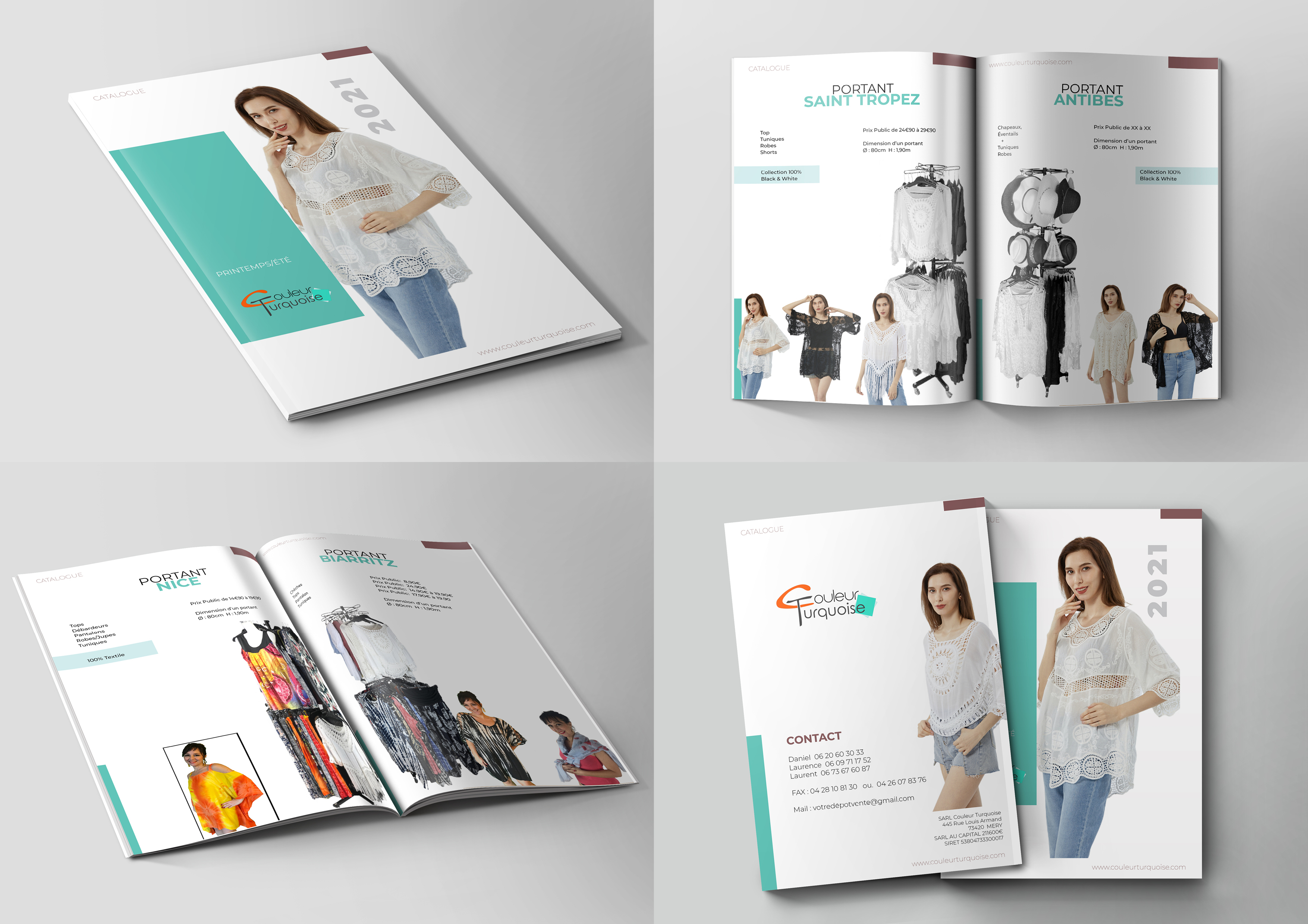 Diseño de Flyer por Lili para Couleur Turquoise | Diseño #26105024