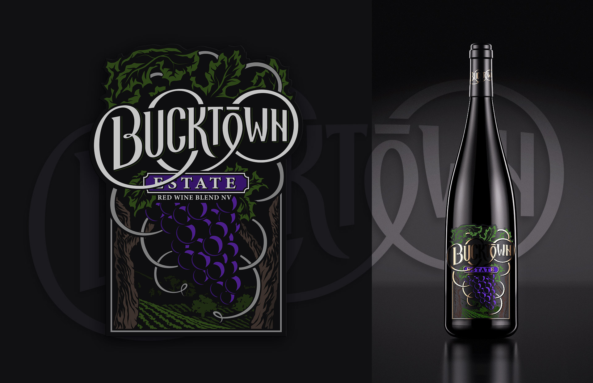 Label Design by ZuZu Design for BackRoad Vines | Design #26196478