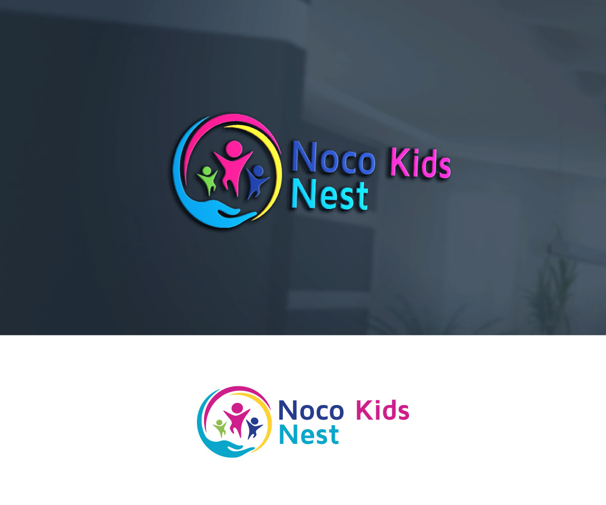 Logo Design by MaToTiPiLa for Noco Kids Nest | Design #26098367