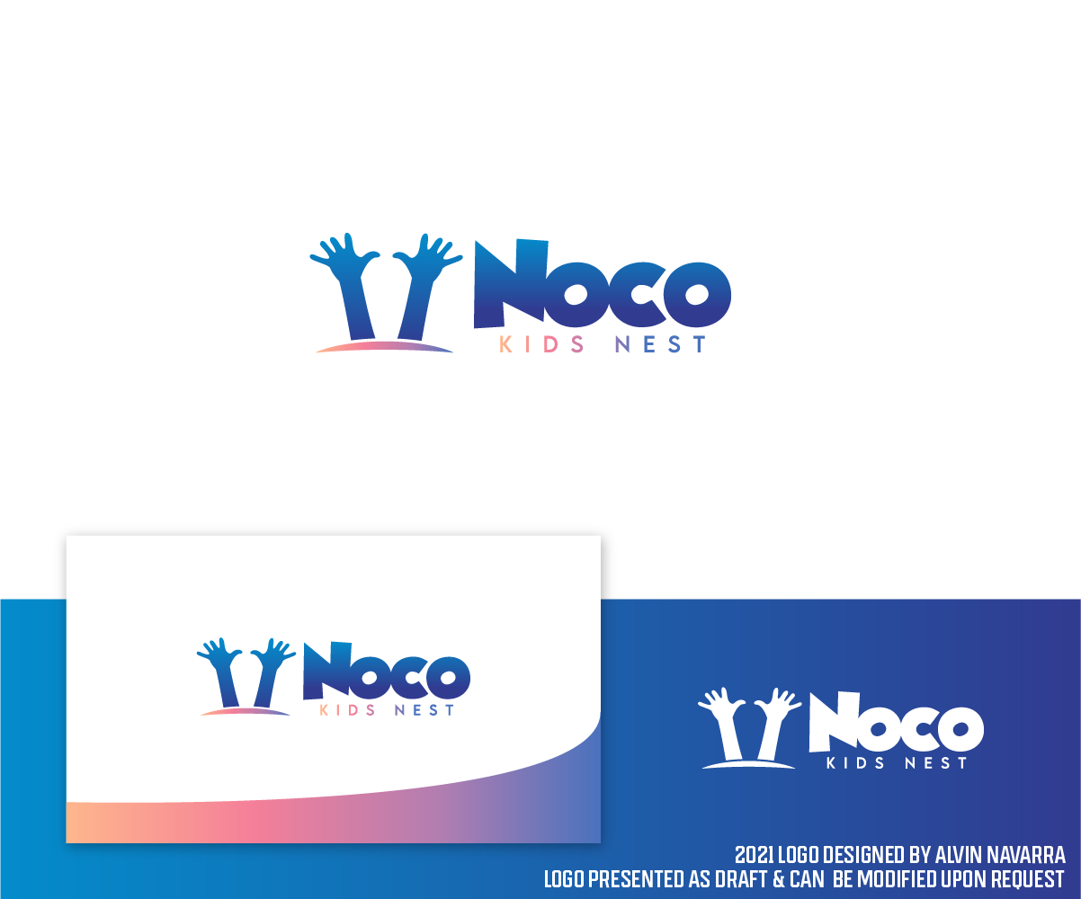 Logo Design by alvinnavarra for Noco Kids Nest | Design #26119763